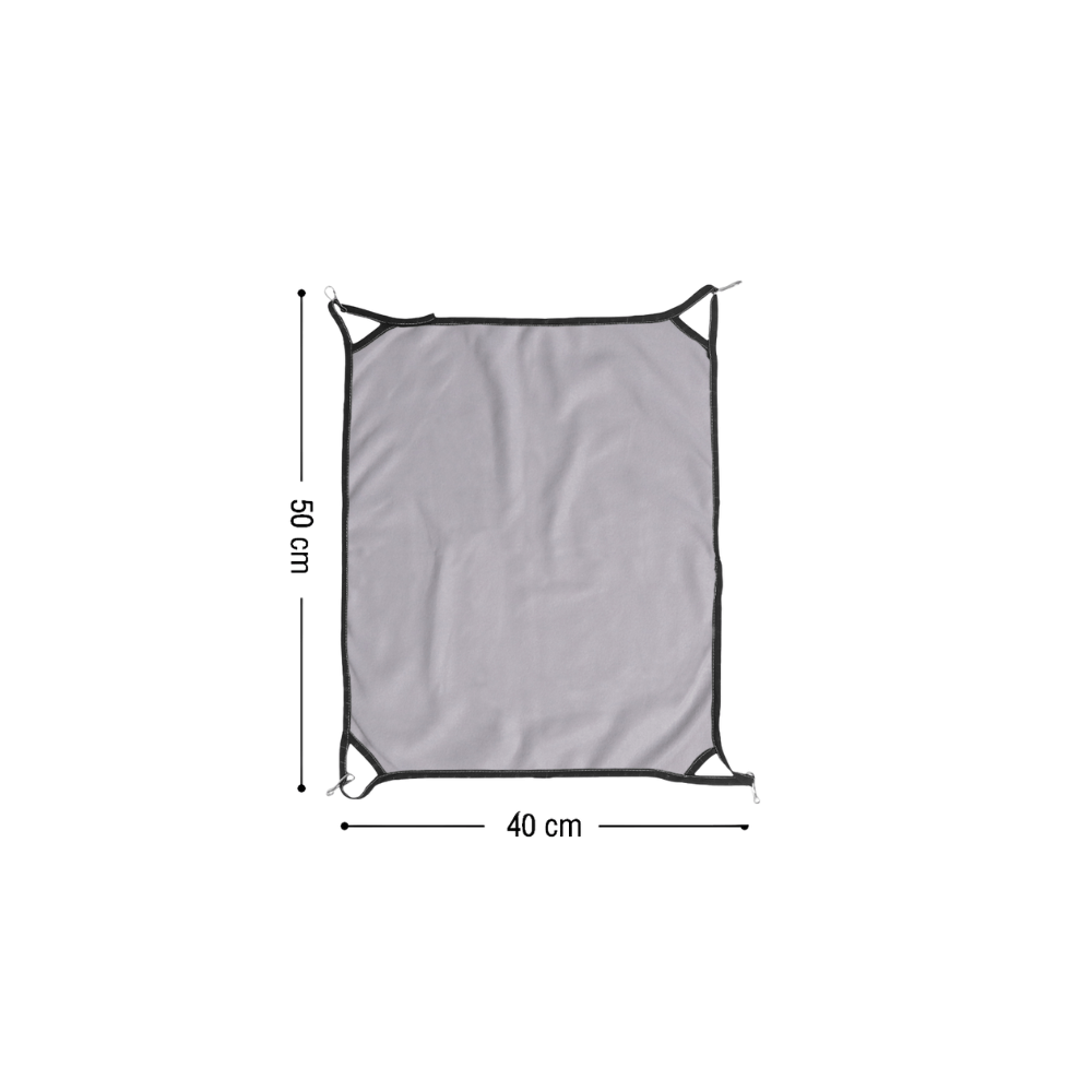 ที่นอนแมวแขวนกรง THAI SUN SPORT รุ่น PET0012-GY 40*50 สีเทา_2